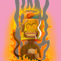 GPK Fire Ape Kid